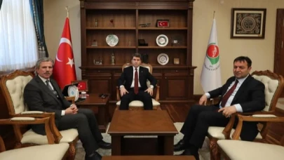 Seçer'den Vali Bakan'a Ziyaret