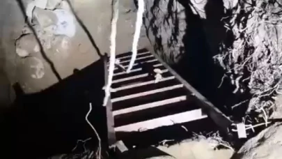 Sit alanında kaçak kazı yaparken yakaladılar