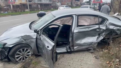 Trafik kazası: 3 yaralı