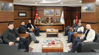 Turabi Söylemez ve yönetimini misafir etti