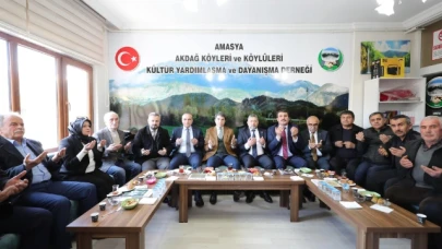 Vali Bakan Amasya’da bir dizi ziyaret gerçekleştirdi