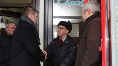 Vali Bakan esnaf ziyaretinde