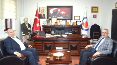 Vali Yardımcısı Ünal, Başkan Dayıoğlu'nu ziyarette bulundu