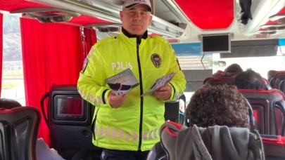 Yolcu otobüslerine emniyet kemeri denetimi