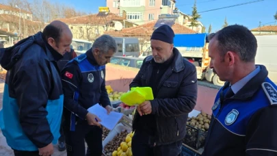 Zabıta Ekipleri pazarda!