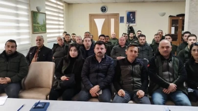 Orman Zararlılarıyla Mücadele Konulu Hizmet İçi Eğitim Düzenlendi