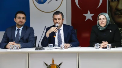 AK Parti'de haftalık olağan il yönetim kurulu toplantısı