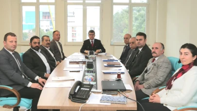 Vali Bakan, İl Encümen Toplantısına katıldı