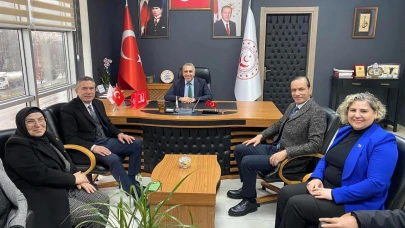 Başkan Akgül, Topkaya’yı ziyaret etti