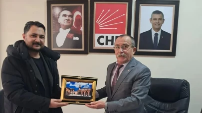CHP İlçe Başkanlığı'na ziyaret