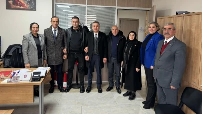 Akgül’den Saka’ya Hayırlı olsun ziyareti