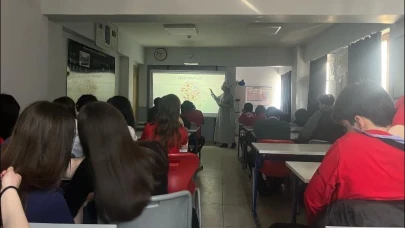 Öğrencilere Sağlık Beslenme, diyabet ve fiziksel aktivite eğitimi