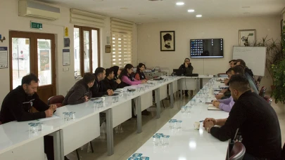 Saha ekibi toplantısı yapıldı