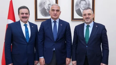 Vekil İpek ve Çilez'den Ersoy'a ziyaret