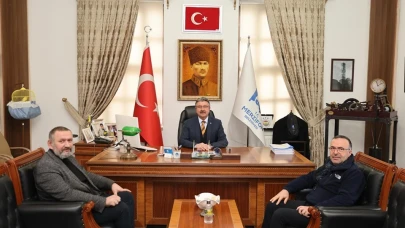 Başkan Tunç'tan Başkan Kargı'ya Ziyaret