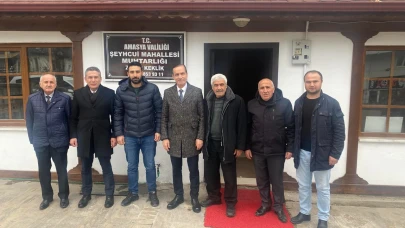 Başkan Akgül, Muhtar Keklik’i Ziyaret Etti