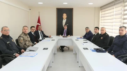 Merzifon'da İl Güvenlik ve Asayiş Toplantısı yapıldı