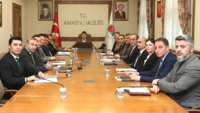 Amasya'da güvenlik tedbirleri masaya yatırıldı