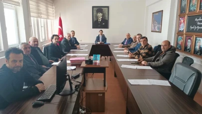 Göynücek'te SYDV Mütevelli Heyeti Toplantısı Yapıldı