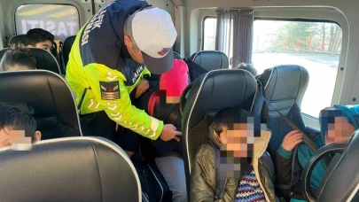 Amasya'da okul servisi denetimleri sürüyor