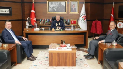 Kızılırmak ve Tonkuş'tan Rektör Turabi'ye ziyaret
