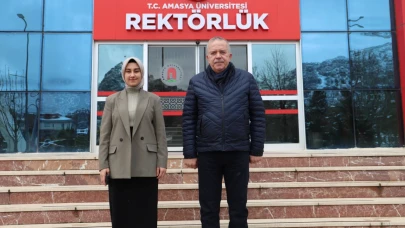 Kaymakam Güneş'ten Rektör Turabi'ye Ziyaret