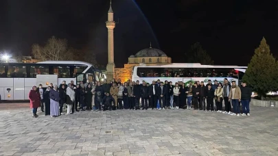 Merzifon Ak Parti Teşkilatı Kongre İçin Yola Çıktı