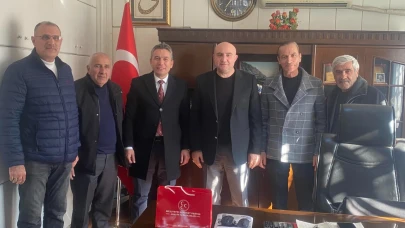 Başkan Akgül’den Özcan Gür’e Ziyaret