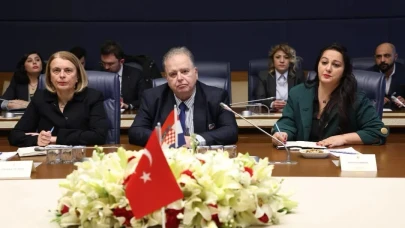 Çilez, Hırvatistan Büyükelçisini TBMM'de Ağırladı
