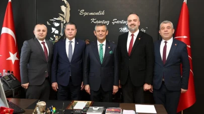 CHP Amasya Heyetinden, Genel Başkan Özel'e Ziyaret