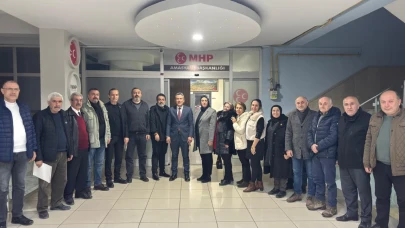 MHP Amasya İl Başkanlığı'nda Yönetim Kurulu Toplantısı