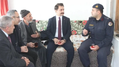 Kaymakam Demirgül’den Gazi Ziyaretleri