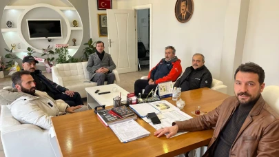 AFAD Şube Müdürü'nden Başkan Keleş'e ziyaret