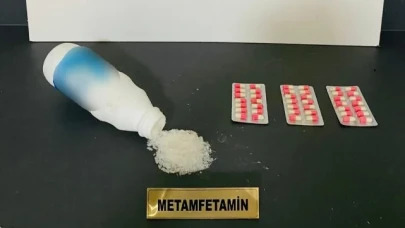 Ayran şişesinden uyuşturucu çıktı: 1 gözaltı