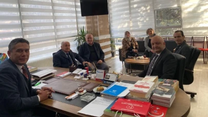 Başkan Akgül, Cansaran’ı makamında ağırladı