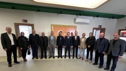 Başkan Akgül, Kaymakam Kartal’ı Ziyaret Etti