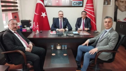 Başkan İlker Küp misafirlerini ağırladı