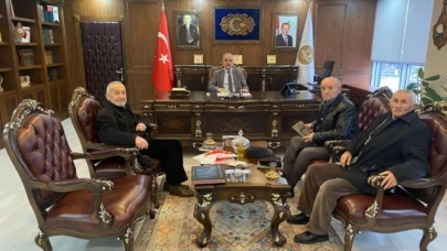 Başkan Kaleköylüoğlu, Müftü Bayram’la İş Birliği Görüşmesi Gerçekleştirdi