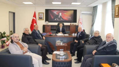 Başkan Öztürk’ten Müdür Ercan’a Hayırlı Olsun Ziyareti