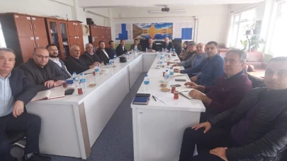 Gümüşhacıköy'de Değerlendirme Toplantısı Yapıldı