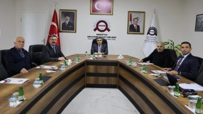 Karaaslan başkanlığında OSB Yönetim Kurulu Toplandı