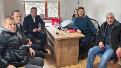 MHP'den bir dizi ziyaret