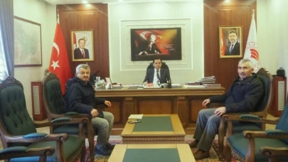 Müdür Çetin, Akgül ve Bal’ı misafir etti