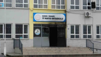 Okulda yangın çıktı, eğitime 1 gün ara verildi