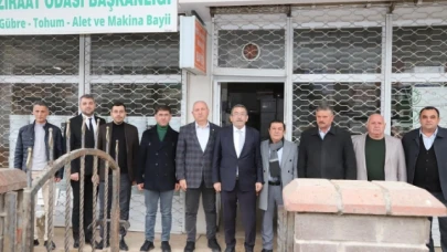 Pancar Ekicileri Kooperatifi ve Fabrika Yönetim Kurulu Başkanı'ndan Erbaa'ya ziyaret