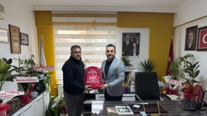 Sarıçiçek'ten Uzun ve Aşık'a Hayırlı Olsun Ziyareti
