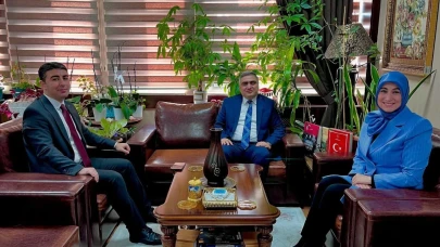 Kaymakam Karaaslan’dan İl Müdürü Şenel’e Ziyaret