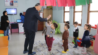 Katipoğlu, Kumru Hatun Anaokulu’nu Ziyaret Etti
