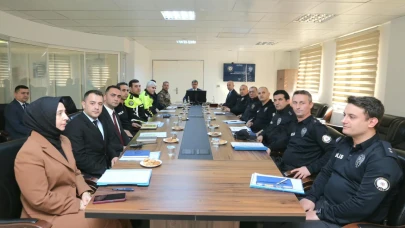 Amasya’da Asayiş Olayları Değerlendirme Toplantısı Yapıldı