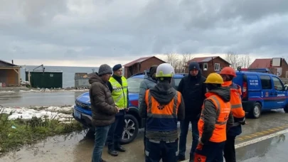 Tünel içinde Gürcistan plakalı bir tır yandı: 5 yaralı